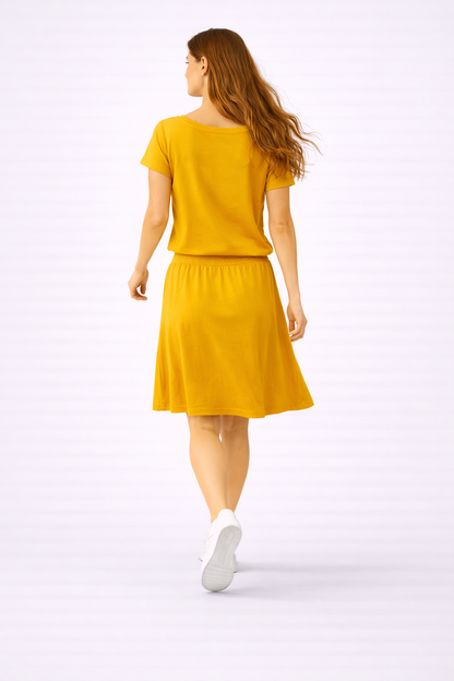 KOMPLET  DAMSKI ,,NOEL" MUSZTARDA