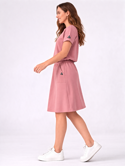 KOMPLET  DAMSKI ,,NOEL" RÓŻ