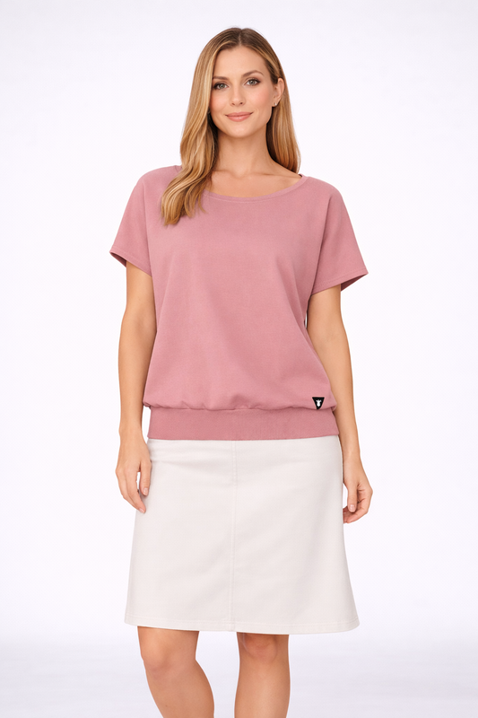 BLUZKA,, NOEL" RÓŻ