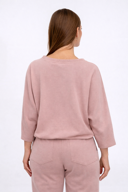 BLUZA ,,VERONA" BRUDNY RÓŻ