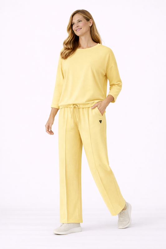 KOMPLET  DAMSKI MILA ŻÓŁTY