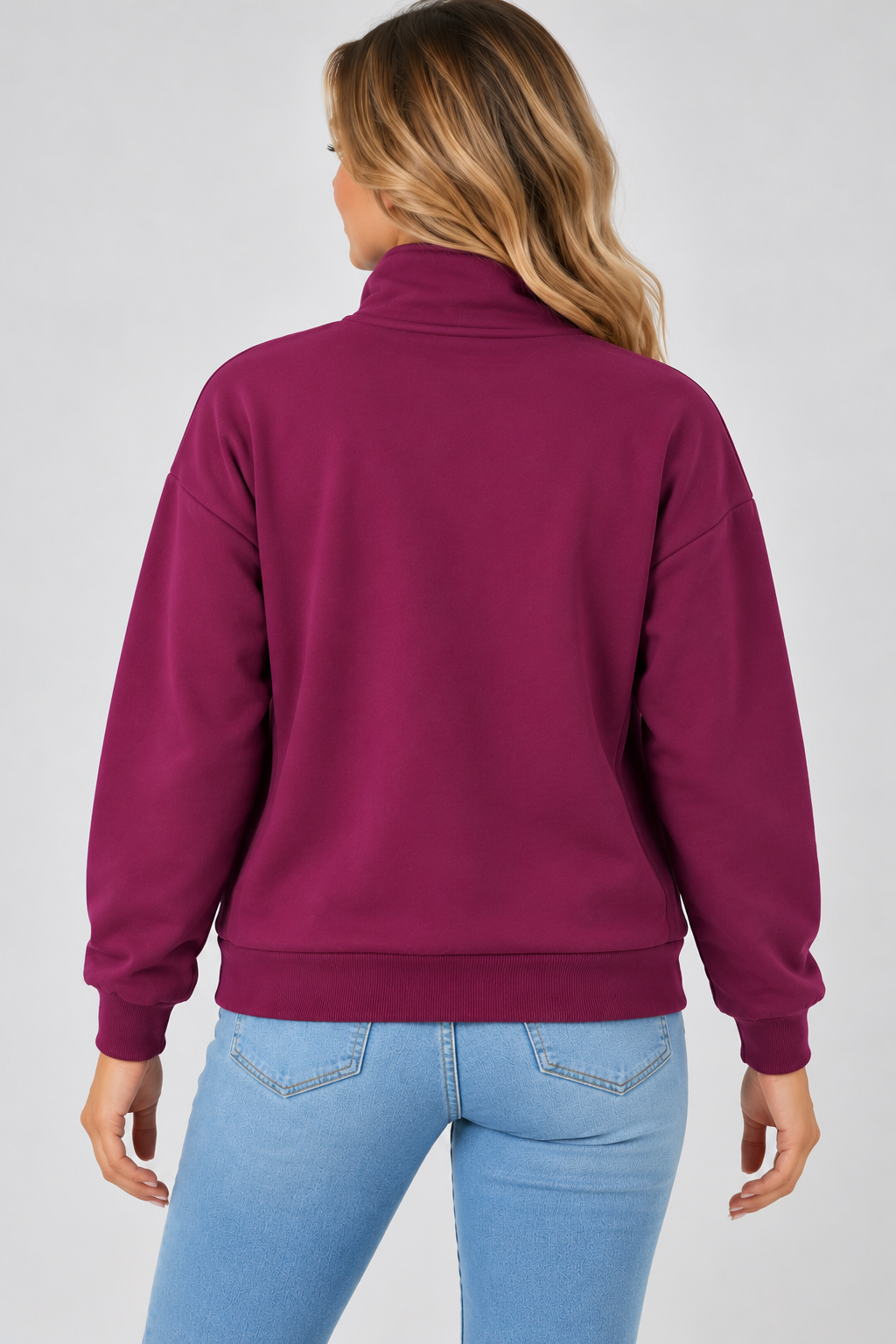 BLUZA NA ZAMEK IGA ŚLIWKA