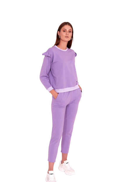 DRES DAMSKI ELLA KOLOR FIOLETOWY