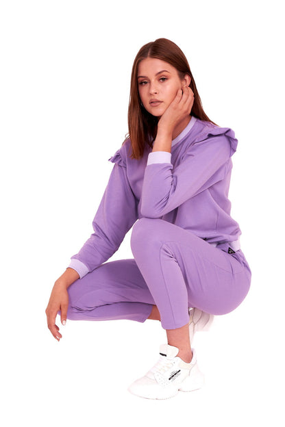 DRES DAMSKI ELLA KOLOR FIOLETOWY