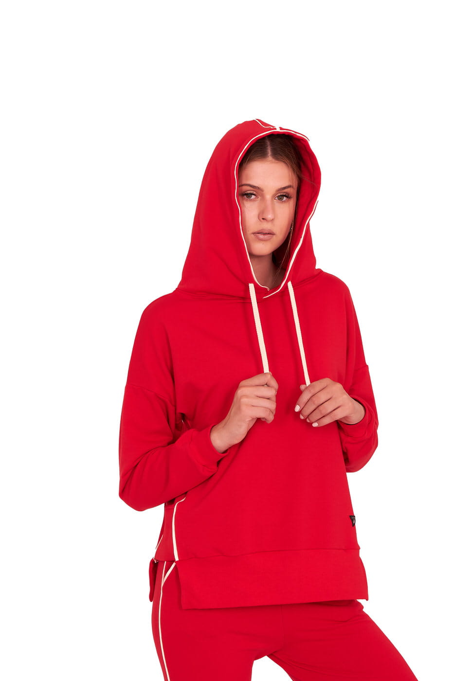 BLUZA DRESOWA STYLE CZERWONA