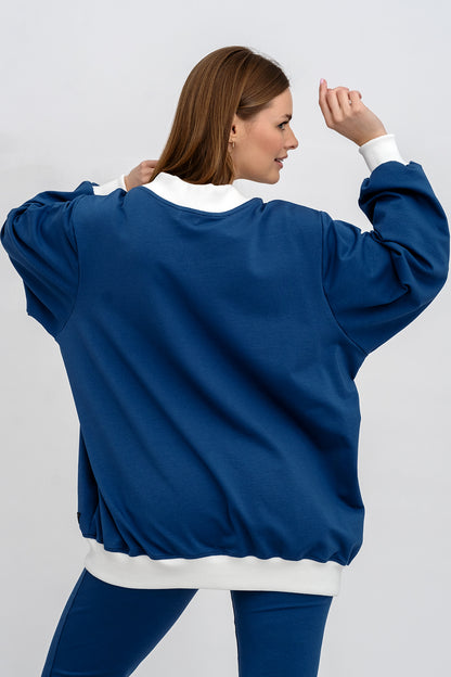 BLUZA    ,,COMFORT" DENIM