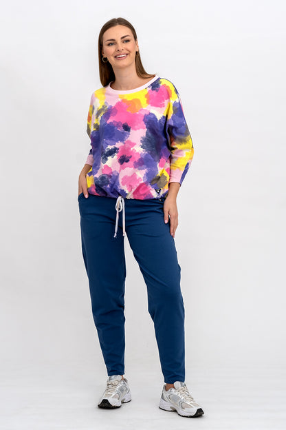 KOMPLET  DAMSKI "VERONA" KOLOROWA/DENIM