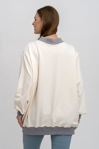 BLUZA    ,,COMFORT" WANILIA