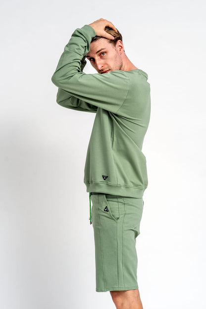 BLUZA BASIC MĘSKA "ETHAN" SZAŁWIA