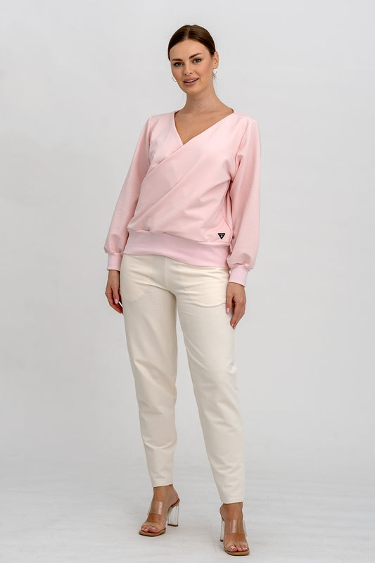 BLUZA ,,LUCCY" RÓŻ