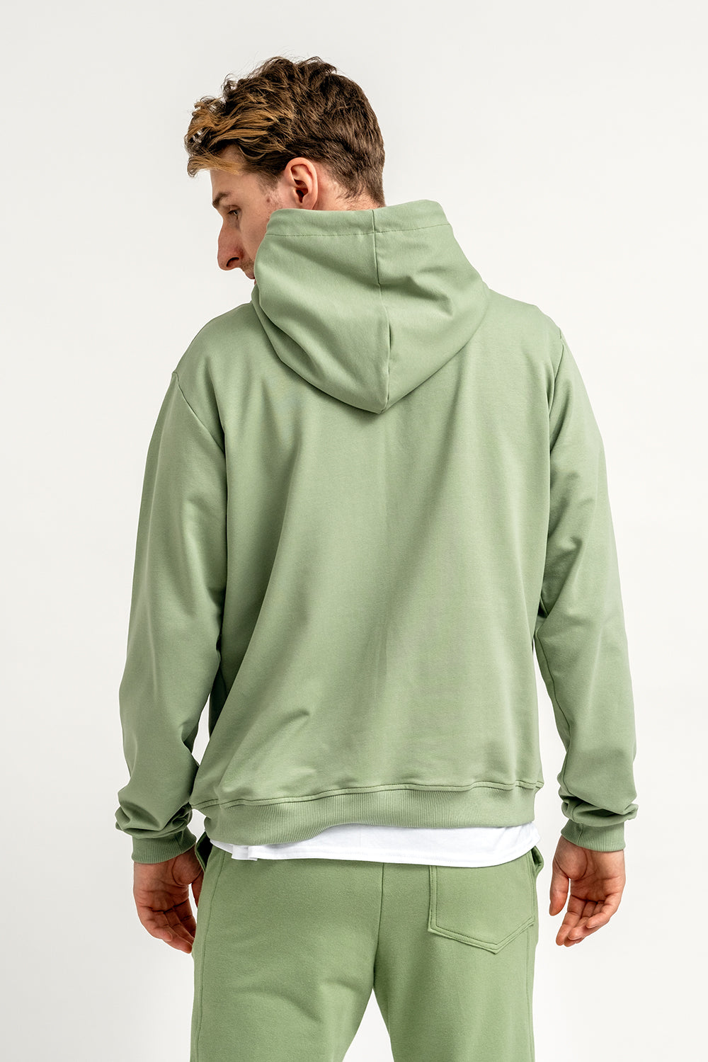 BLUZA Z KAPTUREM MĘSKA "RYAN" SZAŁWIA