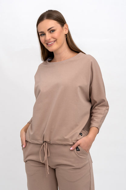 BLUZA ,,VERONA" CAPUCINO