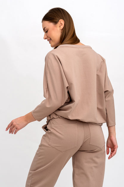 BLUZA ,,VERONA" CAPUCINO