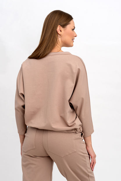 BLUZA ,,VERONA" CAPUCINO
