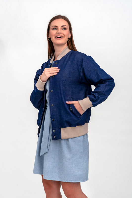 BEJSBOLÓWKA  JEANS