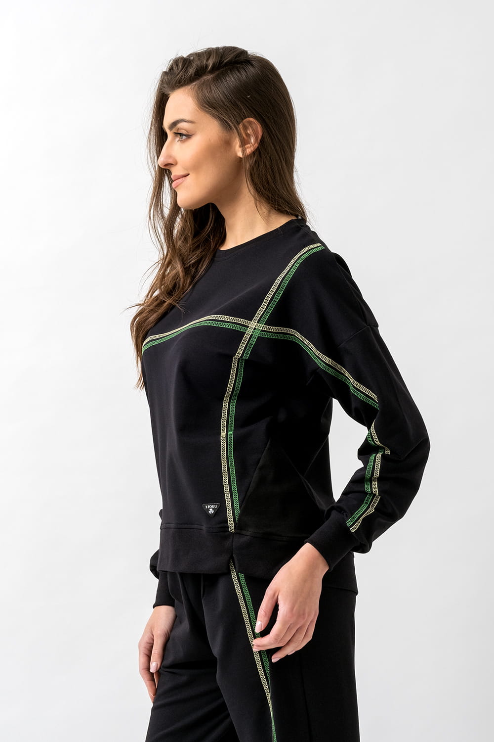 BLUZA DAMSKA "MEGAN" CZARNA