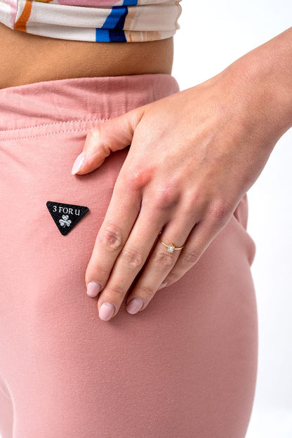 LEGGINSY "ADELL" BRUDNY RÓŻ