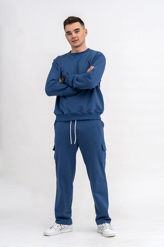 KOMPLET DRESOWY MĘSKI DENIM