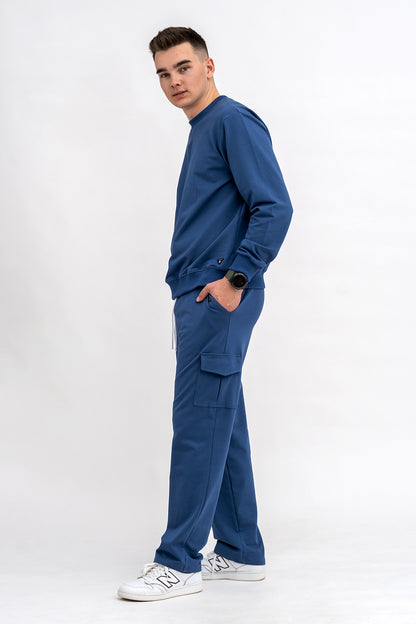 KOMPLET DRESOWY MĘSKI DENIM
