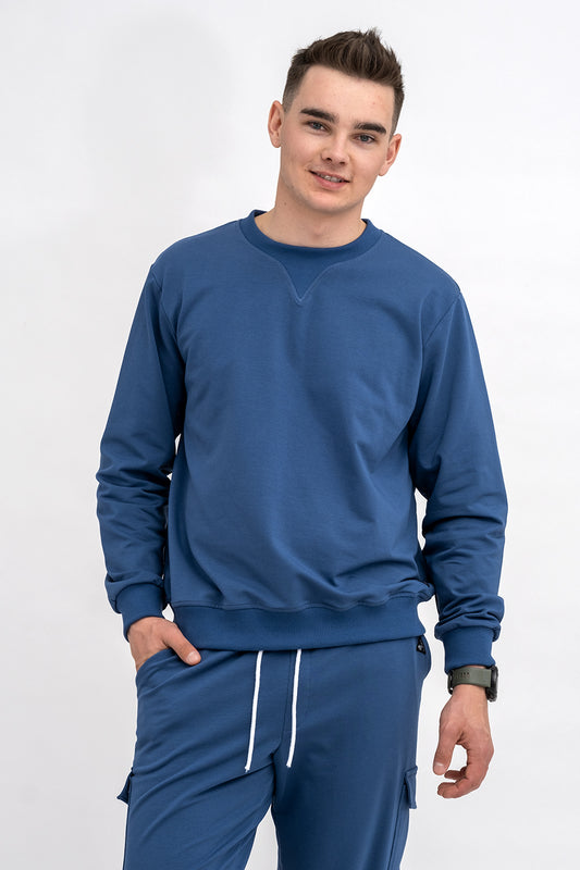 BLUZA  MĘSKA BASIC DO V DENIM
