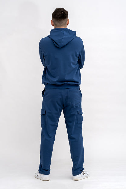 KOMPLET DRESOWY MĘSKI  Z NADRUKIEM DENIM