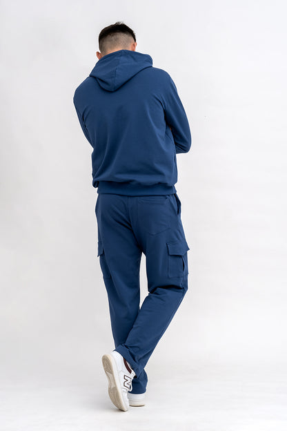 KOMPLET DRESOWY MĘSKI  Z NADRUKIEM DENIM