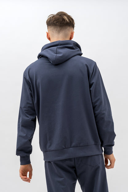 BLUZA Z KAPTUREM MĘSKA „JAMAN” GRAFIT