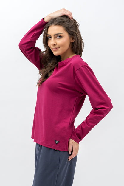 LONGSLEEVE LILY AMARANT
