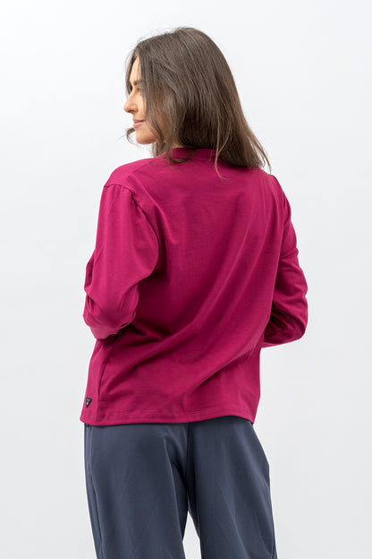 LONGSLEEVE LILY AMARANT