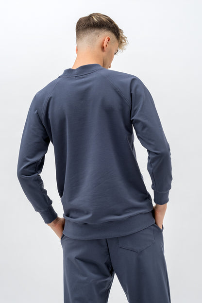 BLUZA  MĘSKA RAGLAN  BASIC ,,TOLGA" GRAFIT