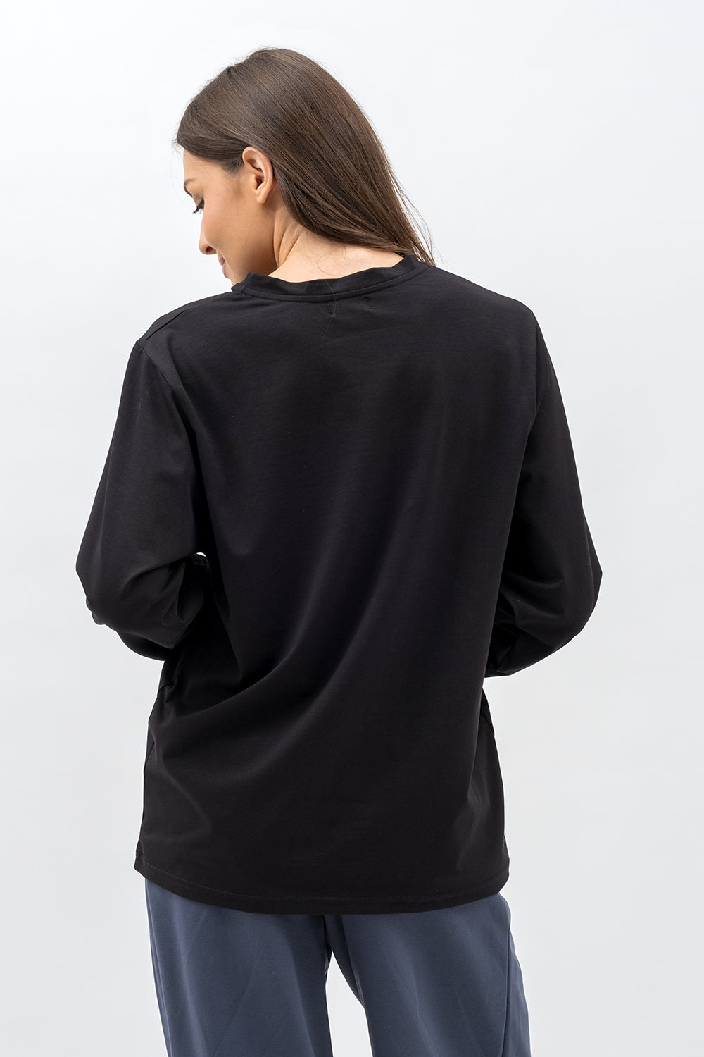 LONGSLEEVE LILY CZARNY