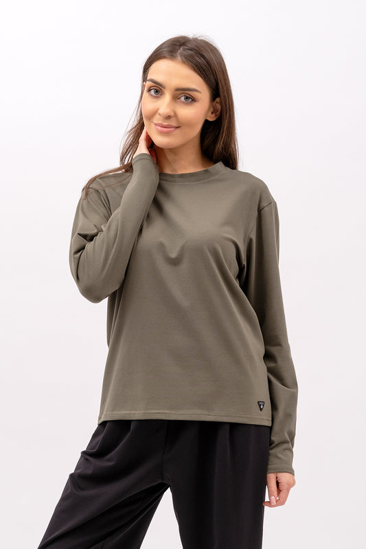 LONGSLEEVE LILY KHAKI
