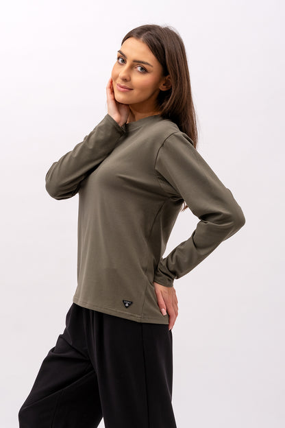 LONGSLEEVE LILY KHAKI