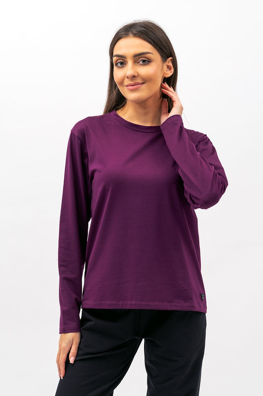 LONGSLEEVE LILY BAKŁAŻAN