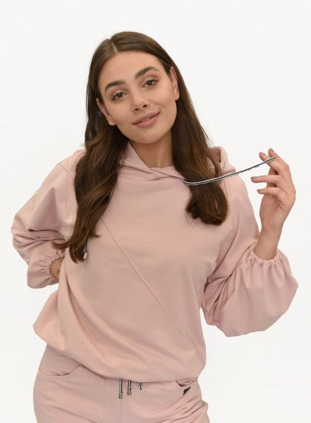 BLUZA POCZUJ WYGODĘ RÓŻ