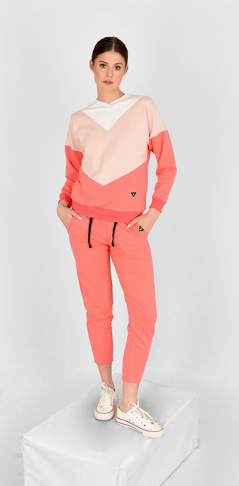 BLUZA WIRGINIA PASTELOWY POMARAŃCZ
