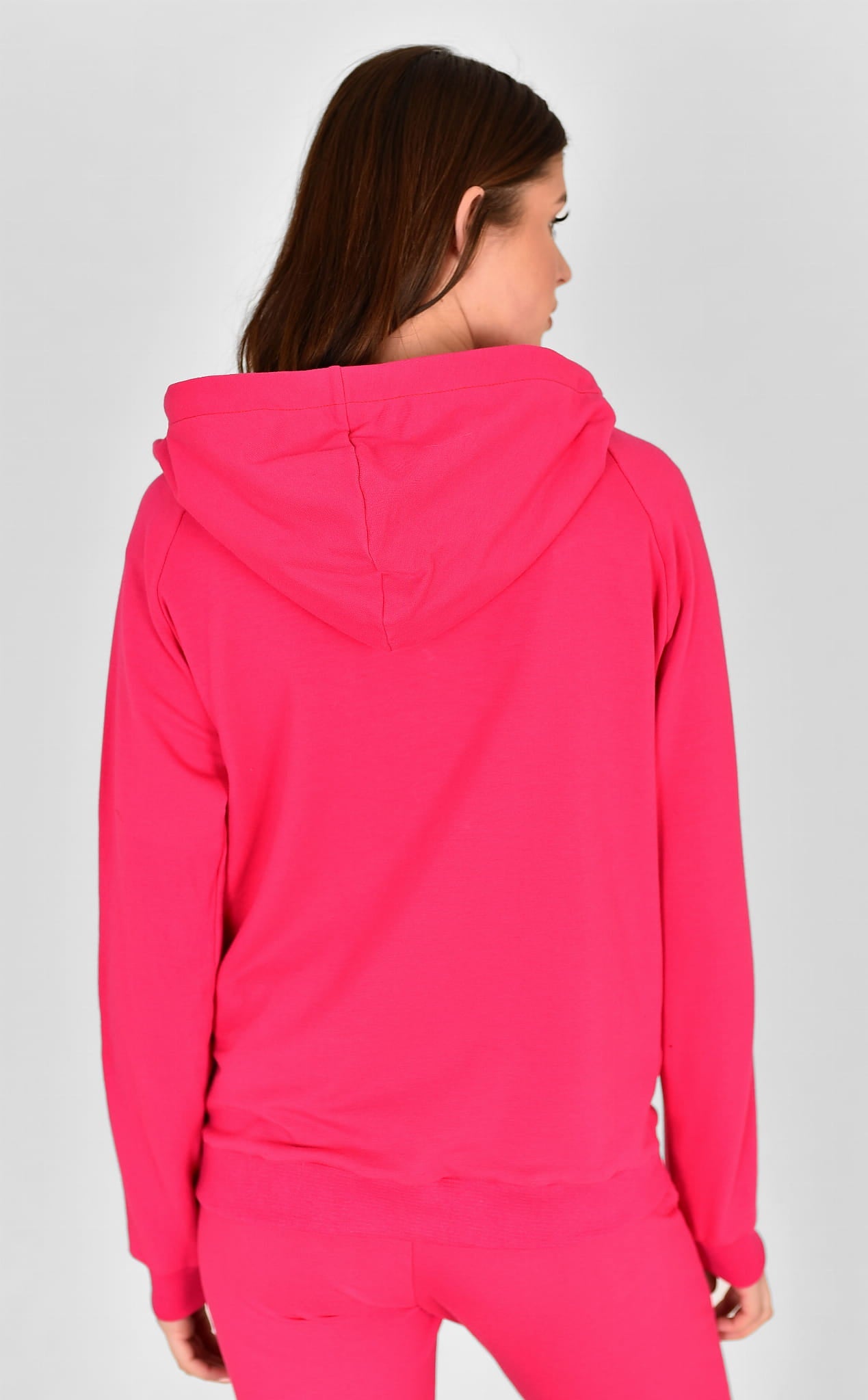 BLUZA NA ZAMEK FUKSJA SUZANA