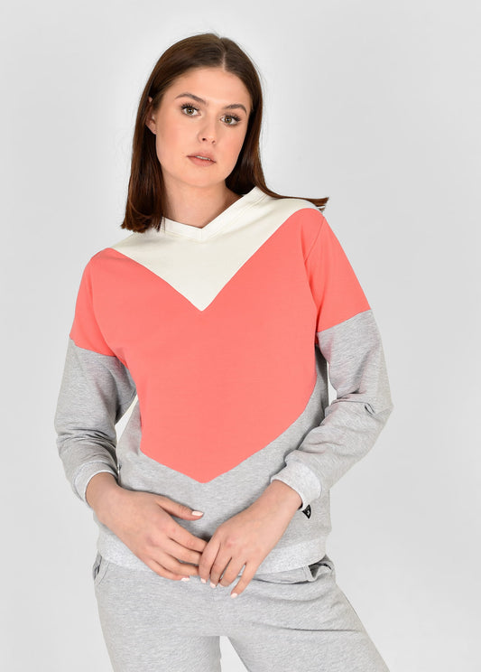 BLUZA WIRGINIA SZARA MELANŻ